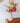 Zijden boeket met vaas | Colourful Love - Klein | Betaalbare kunstbloemen | Inclusief vaas | Interieurfoto