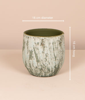 Pot - Sem - groen - 16 cm