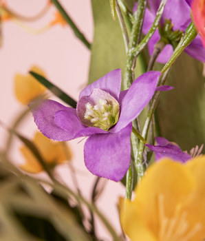 Delphinium - paars | 85 cm | Zijden bloem | Kunstbloem | Detailfoto