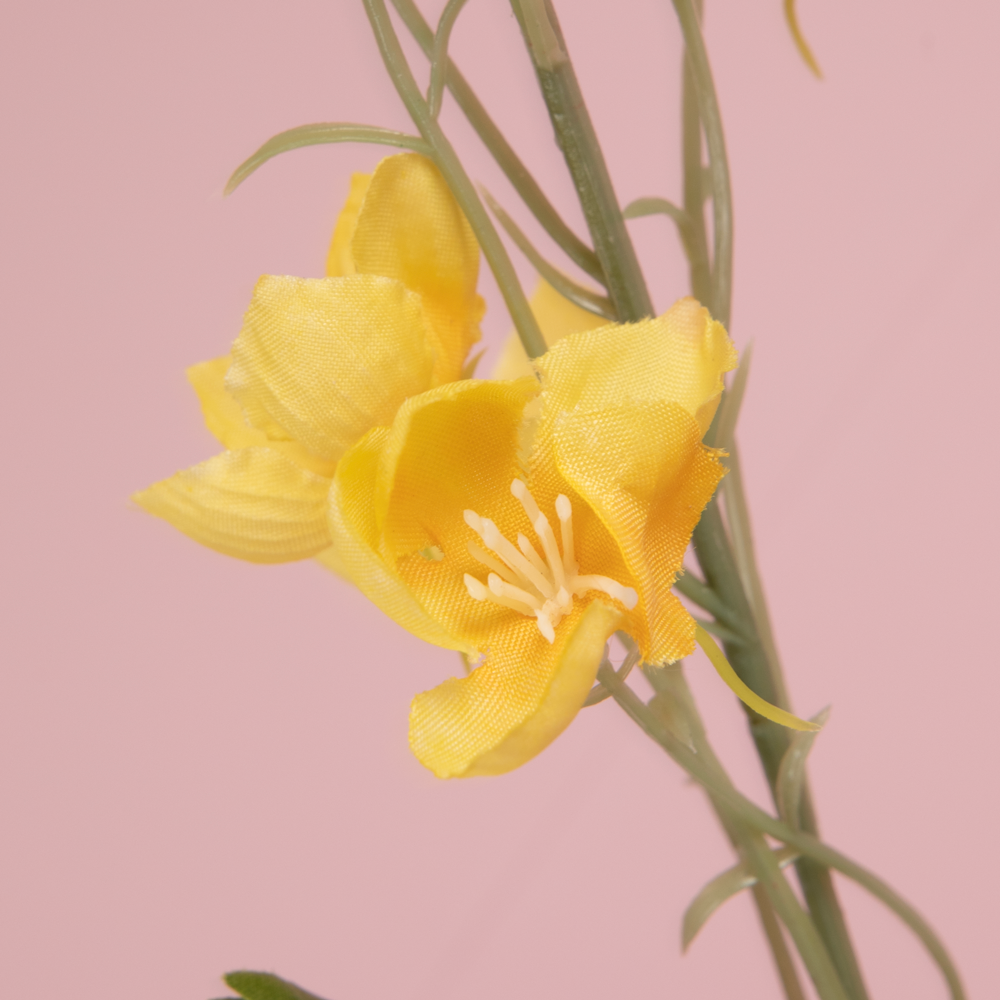 Boterbloem - geel | 75 cm | Zijden bloem | Kunstbloem | Detailfoto